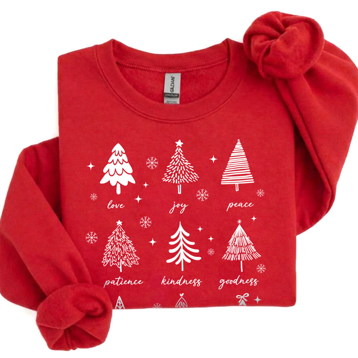Christmas Sweatshirt | Cozy Faith Sweatshirt Gift | Christian Jesus Crewneck Holiday Outfit