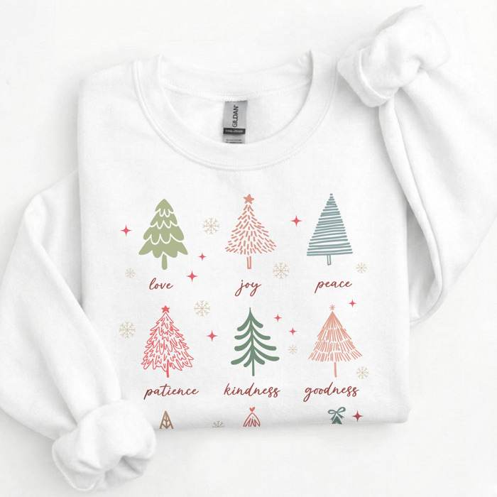 Christmas Sweatshirt | Cozy Faith Sweatshirt Gift | Christian Jesus Crewneck Holiday Outfit