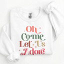  Christmas Sweatshirt | Cozy Faith Sweatshirt Gift | Christian Jesus Crewneck Holiday Outfit