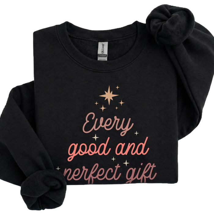 Christmas Sweatshirt | Cozy Faith Sweatshirt Gift | Christian Jesus Crewneck Holiday Outfit