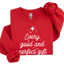  Christmas Sweatshirt | Cozy Faith Sweatshirt Gift | Christian Jesus Crewneck Holiday Outfit