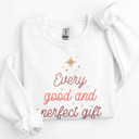  Christmas Sweatshirt | Cozy Faith Sweatshirt Gift | Christian Jesus Crewneck Holiday Outfit