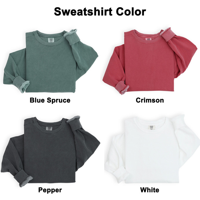 Pet Lover Christmas Sweatshirt Comfort Colors 1566 | Cozy Crewneck Gift | Winter Holiday Outfit