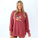  Pet Lover Christmas Sweatshirt Comfort Colors 1566 | Cozy Crewneck Gift | Winter Holiday Outfit