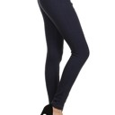 Style 2 - Navy - Small/Medium (Fits Pant Size 0-4) Fleece Lined Jegging