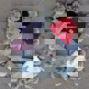Periwinkle | Newborn - 12 Month C.C® Baby Beanie Pom Criss-Cross Hats by Truly Contagious