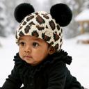  C.C® Baby Beanie Animal Print Winter Hats by Truly Contagious