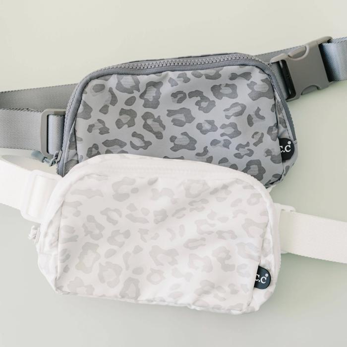 C.C® Leopard Pattern Belt Bag Fanny Pack by Truly Contagious