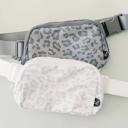  C.C® Leopard Pattern Belt Bag Fanny Pack by Truly Contagious