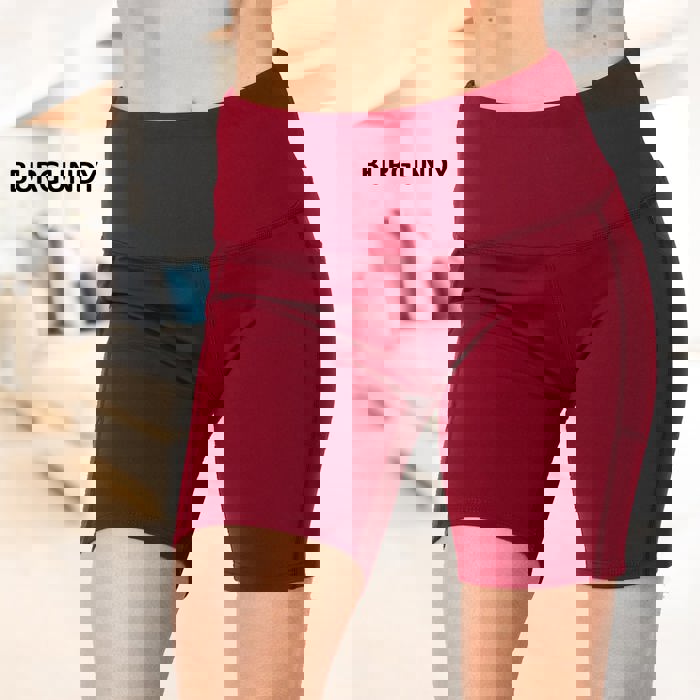 Squat Proof High-Waist Biker Leggings | Cell Phone Pocket