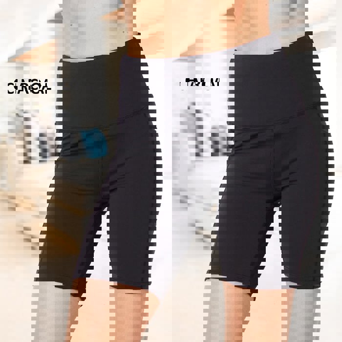Squat Proof High-Waist Biker Leggings | Cell Phone Pocket