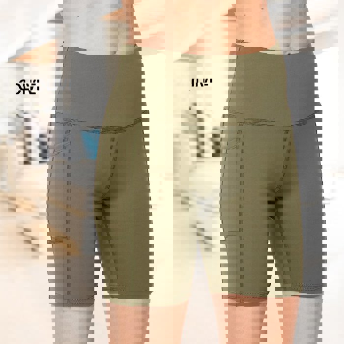 Squat Proof High-Waist Biker Leggings | Cell Phone Pocket