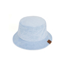 Blue C.C Foldable Terry Cloth Bucket Hat