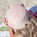 Rose C.C Foldable Terry Cloth Bucket Hat