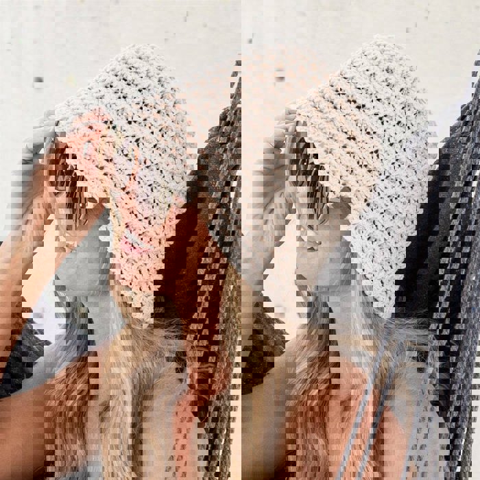 CC Crochet Knit Hat | Foldable