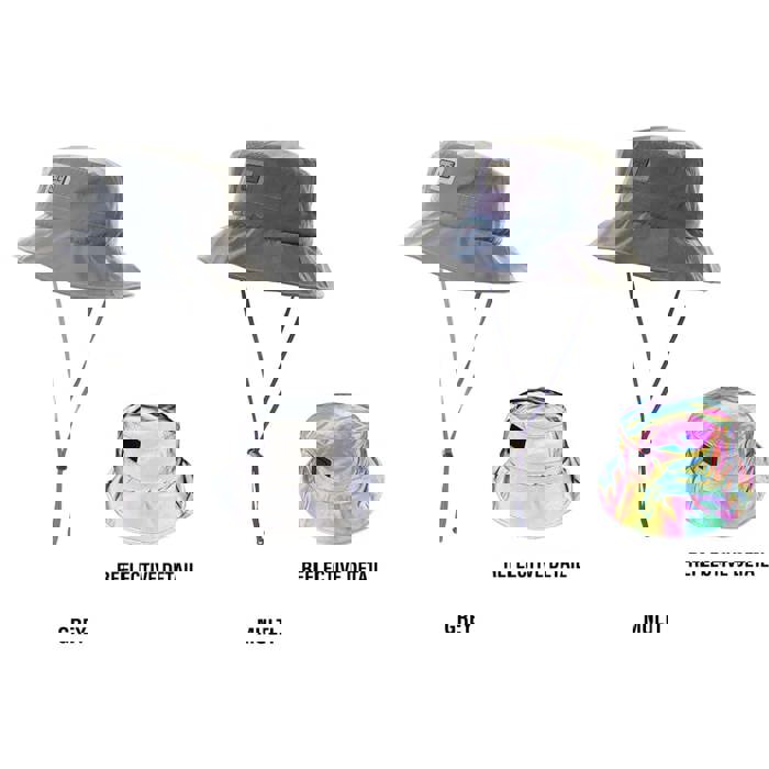 C.C® Waterproof Reflective Bucket Hat by Truly Contagious