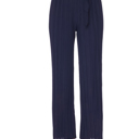 Navy (Pant Size 0-6) Belted Flowy Beach Pants - Lightweight by Truly Contagious