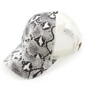 Black/White - Youth - Adult C.C® Popular Pattern Messy Bun Pony Cap Trucker Hats by Truly Contagious
