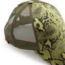 Avocado - Youth - Adult C.C® Popular Pattern Messy Bun Pony Cap Trucker Hats by Truly Contagious