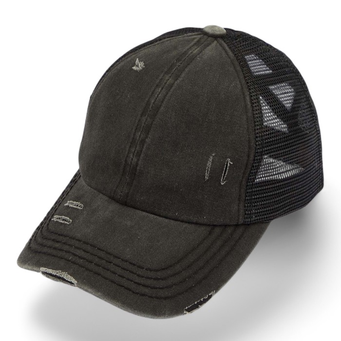 CC Multi-Level Criss Cross Women's Baseball Ponytail Cap Hat