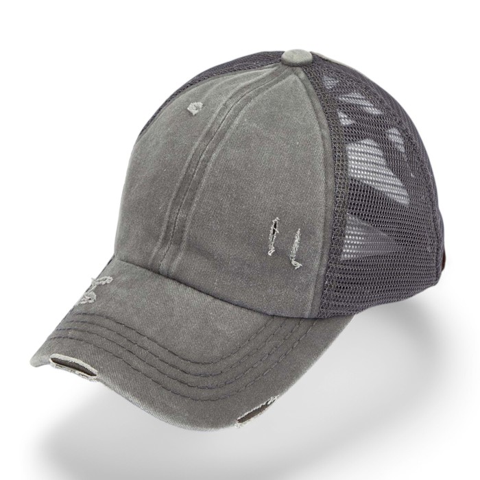 CC Multi-Level Criss Cross Women's Baseball Ponytail Cap Hat