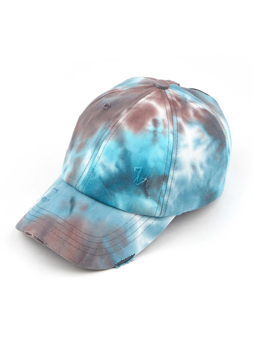 CC Tie-Dye Pony Cap | Criss-Cross Elastic