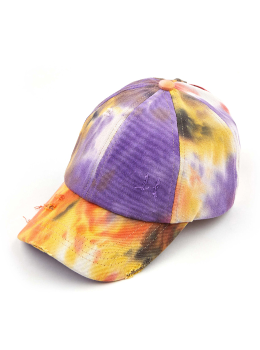 CC Tie-Dye Pony Cap | Criss-Cross Elastic