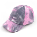 Grey CC Tie-Dye Pony Cap | Criss-Cross Elastic