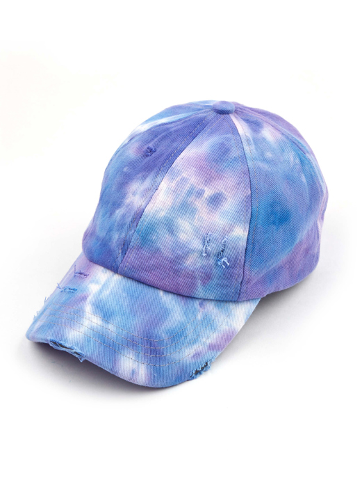 CC Tie-Dye Pony Cap | Criss-Cross Elastic