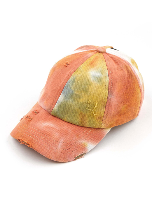 CC Tie-Dye Pony Cap | Criss-Cross Elastic