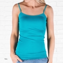 Teal Shirt Size: XS-L Basic Layering Cami