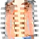 Neon Orange Shirt Size: XS-L Basic Layering Cami