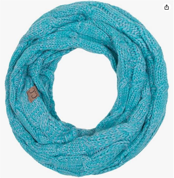 CC Comfy Infinity Scarf | 2-Tone by Truly Contagious