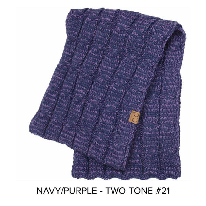 CC Comfy Infinity Scarf | 2-Tone by Truly Contagious