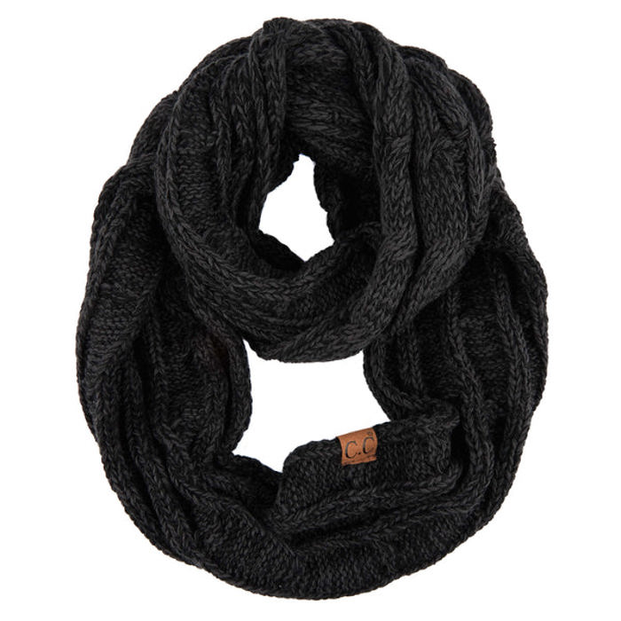CC Comfy Infinity Scarf | 2-Tone by Truly Contagious