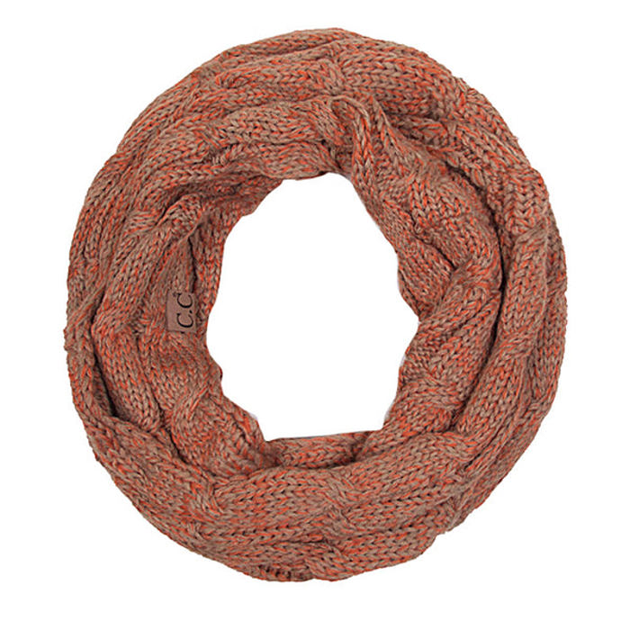 CC Comfy Infinity Scarf | 2-Tone by Truly Contagious