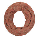 #4 Taupe/Burnt Orange CC Comfy Infinity Scarf | 2-Tone by Truly Contagious