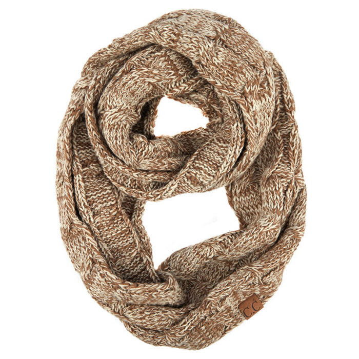 CC Comfy Infinity Scarf | 2-Tone by Truly Contagious