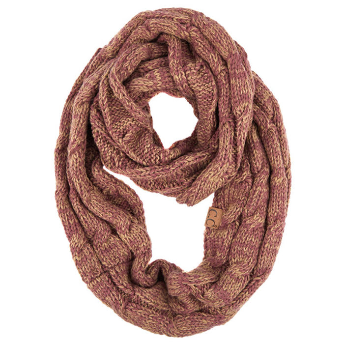 CC Comfy Infinity Scarf | 2-Tone by Truly Contagious