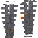 Dark Melange Grey CC Always Touchscreen Compatible Gloves by Truly Contagious