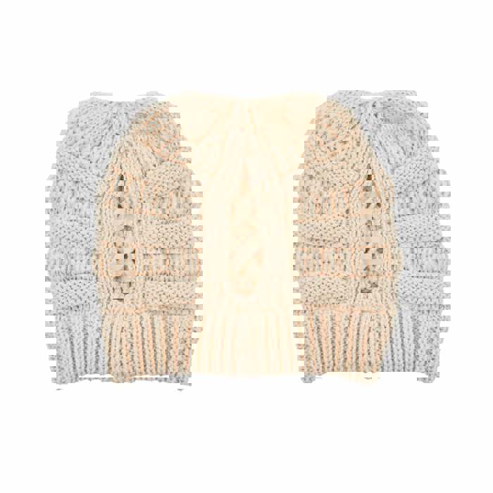 C.C® Beanie Criss-Cross Pony Hats by Truly Contagious