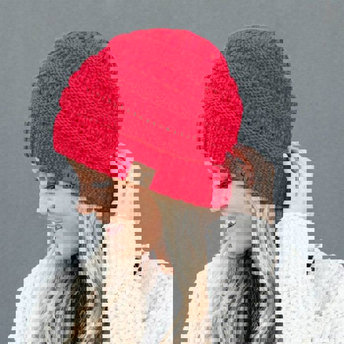 C.C® Beanie Criss-Cross Pony Hats by Truly Contagious