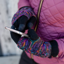  CC Touchscreen Glove w/ Cuff & Pom by Truly Contagious