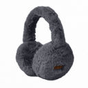 Dark Grey CC Sherpa Earmuffs by Truly Contagious
