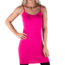 Fuchsia XS-Medium Shirt Size Extra Long Layering Cami