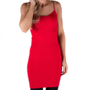 Red XS-Medium Shirt Size Extra Long Layering Cami