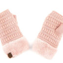 Rose CC Fingerless Gloves