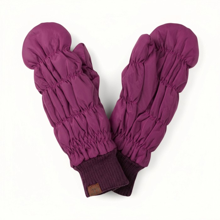 C.C® Quilted Mittens by Truly Contagious