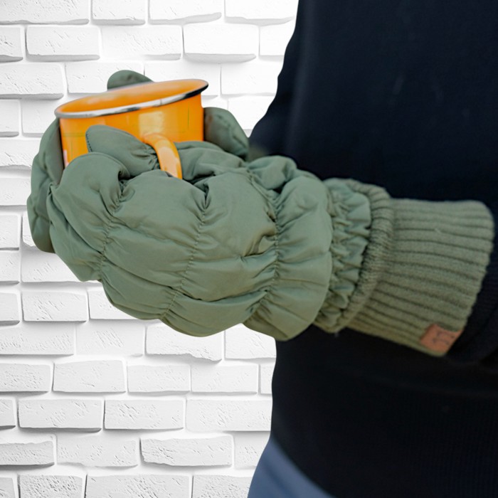 C.C® Quilted Mittens by Truly Contagious