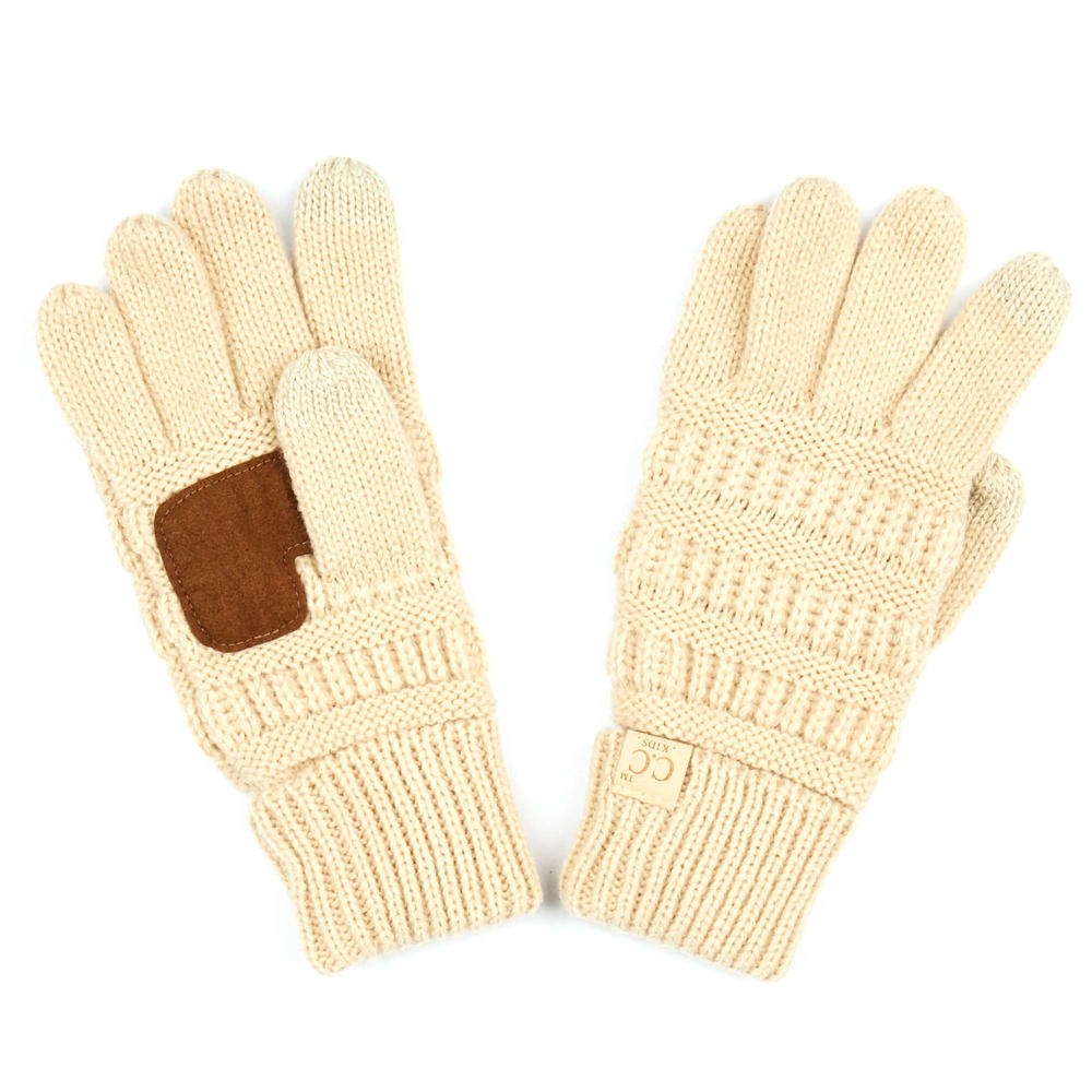 C.C Kids Size Touchscreen Gloves by Truly Contagious